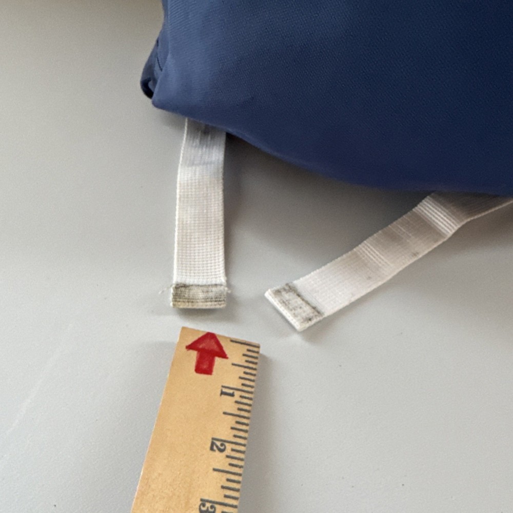 Levi's Blue Backpack, Adjustable Straps, Front Pocket, Divider