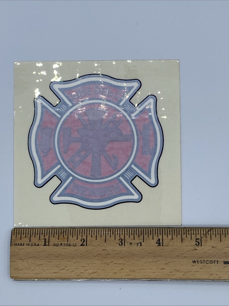 35 Fire Department Member Window Stickers