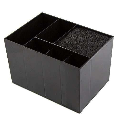 Professional Scissors Box Holder Case Desktop Combs Clips Storage Box for Barber