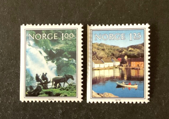 Norway Scott #746-7 never hinged