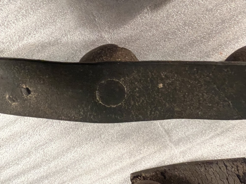 14 Harness Bells on Antique/broken Leather