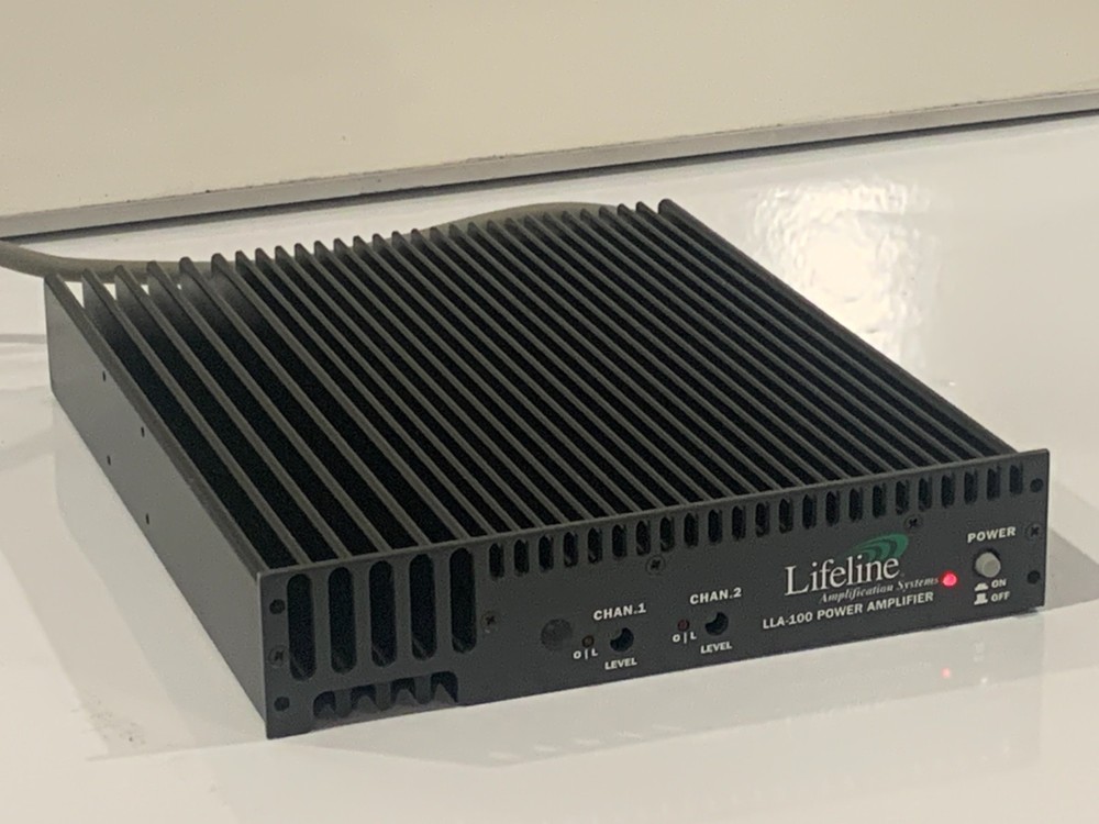Lifeline Amplification Systems LLA-100 Power Amplifier - Powers On!!