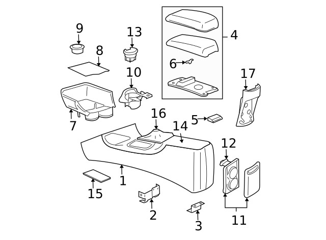 Genuine GM Boot 22662075