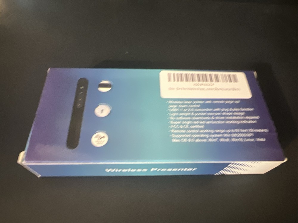 Presentation Cicker Wireless Presenter Remote PowerPointer Clicker Laser Pointer