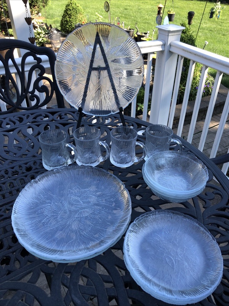 16 pc ARCOROC Canterbury/ Magnolia/ Crocus Dinnerware serves 4