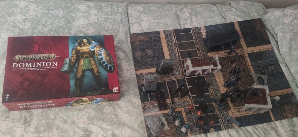 Warhammer 40k Sigmar Terrain Scenery War Cry Starter Set, Board, Extras Oop