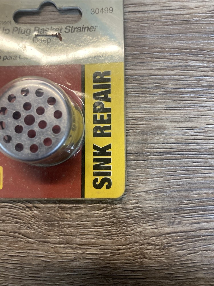 pop up plug basket strainer 30499