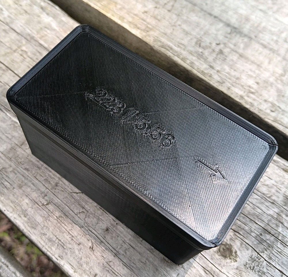 Stackable 5.56 / 2.23 Ammo Storage Case - Holds 50 Rounds