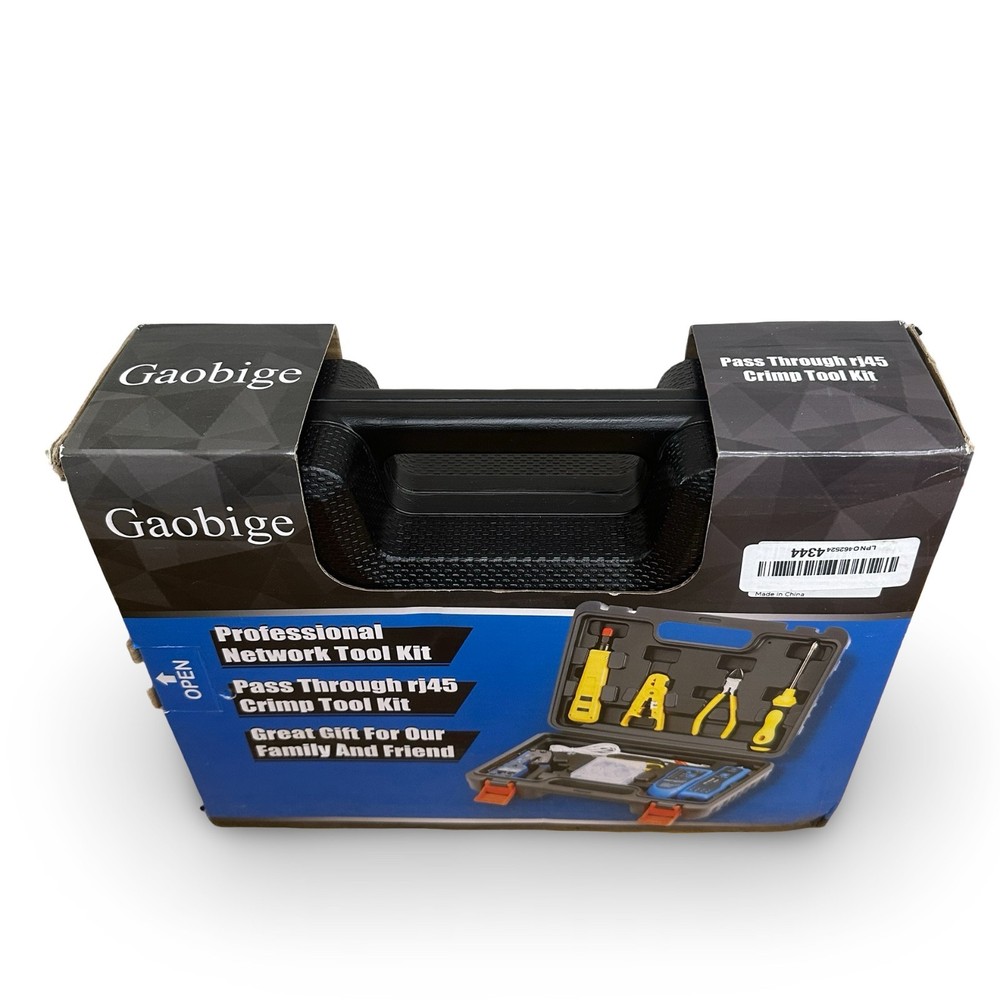 Gaobige Professional Network Tool Kit RJ45 Pass Through Missing Crimp Tool