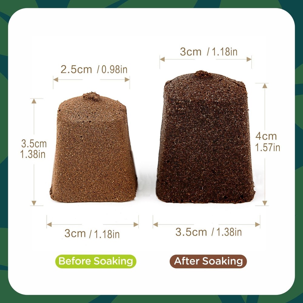 Hapxalie Root Riot, Eco-Friendly Biodegradable Material, Seed Starter Pod, St...