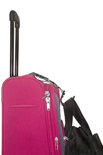 J-Hook Add a Bag Luggage Strap | Lightweight Adjustable Quick Release Strap