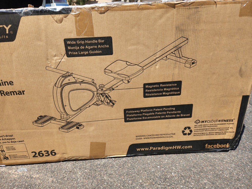 Fitness Reality Rowing Machine