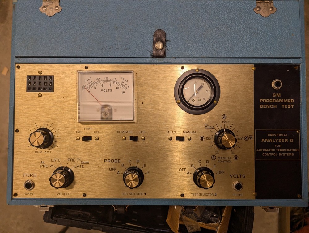 GM Analyzer II programmer bench test kit temperature control TOOL