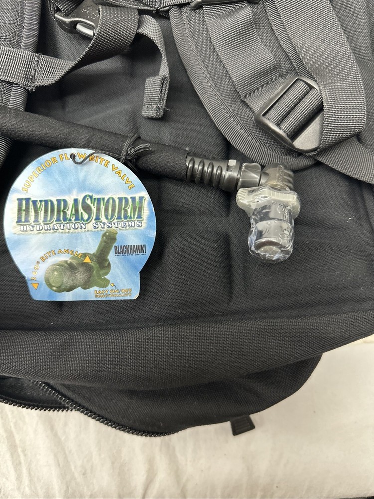 Old School Blackhawk M7 Med Pack Backpack Black IFAK Aid Hydrastorm
