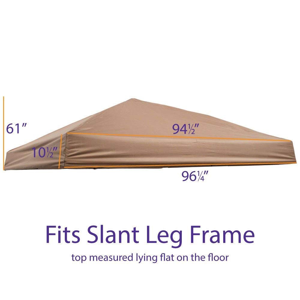 Pop up Canopy TOP ONLY, Khaki