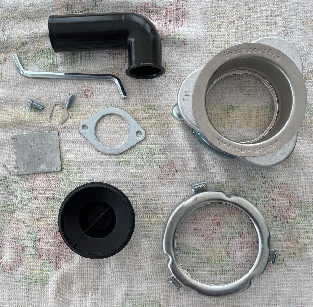 NEW InSinkErator Badger 5 Standard Series 1/2 HP Garbage Disposal Flange & Parts