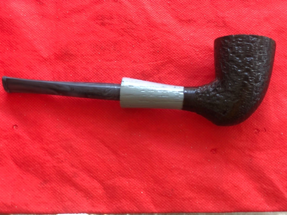 TURKIEWICZ BLACK OAK (MORTA) HAND MADE CALABASH PIPE GREY