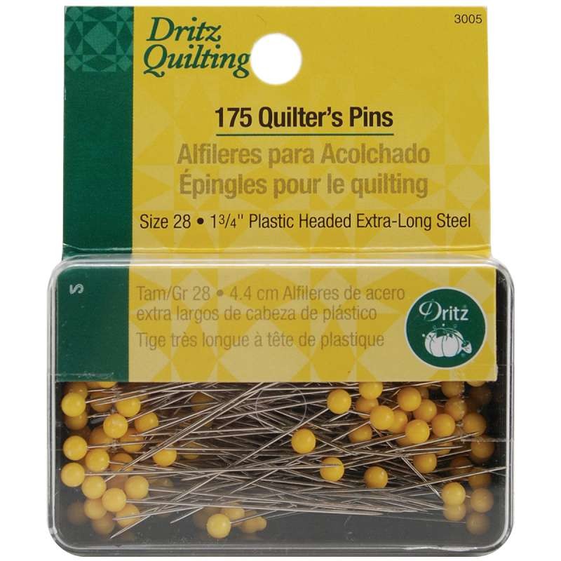 Dritz Quilting Quilter's Pins Size 28 175/Pkg