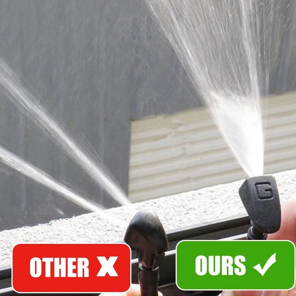 2PCS car front windshield wiper nozzle spray kit for efficient cleaning