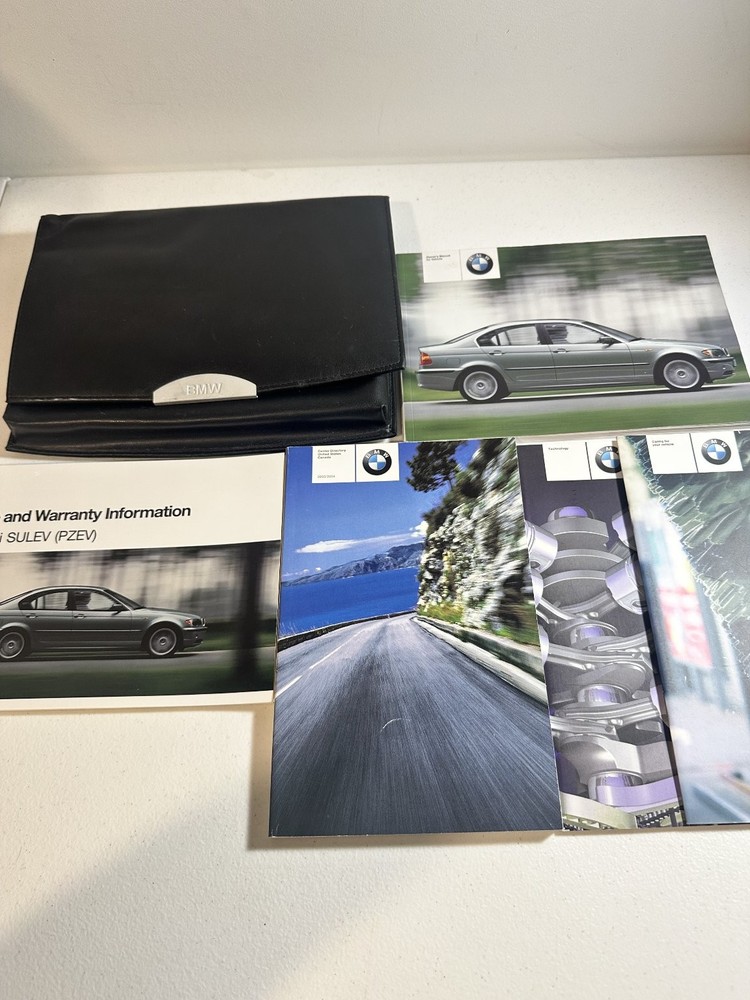2003 BMW 325i Owner's Manual Set