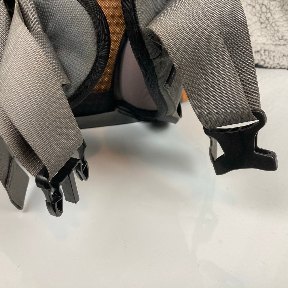 Osprey Aether 70 Hiking Pack Orange Gray M Backpacking Outdoors Trek - MODIFIED