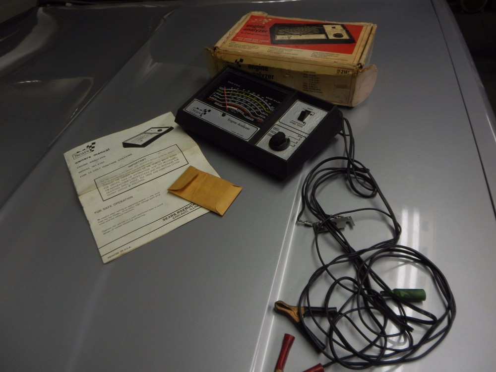 SEARS ENGINE ANALYZER 12 VOLT #28-2161