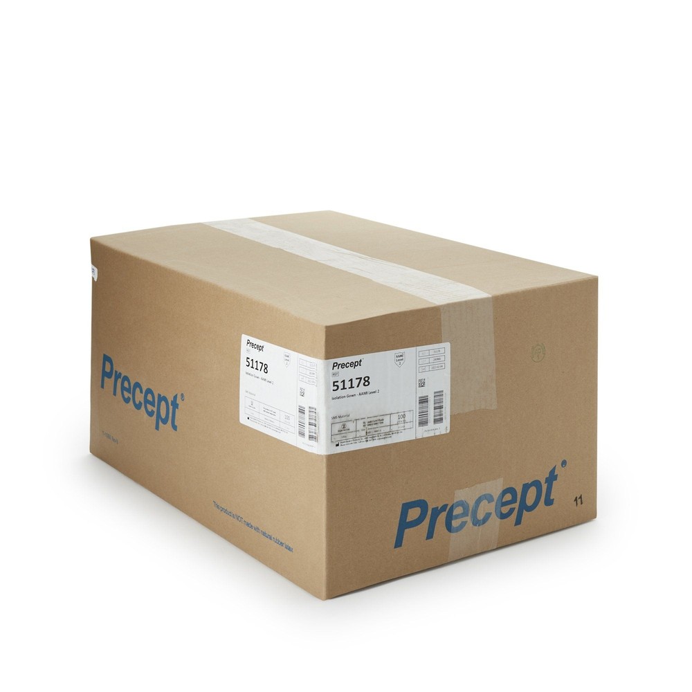 Precept Full Coverage Isolation Gown, Extra Large (CS/100)