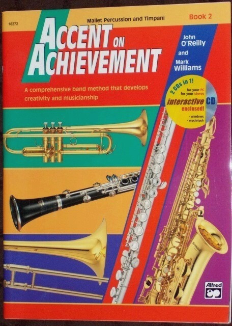 ACCENT ON ACHIEVEMENT - Mallet Percussion - Book 2
