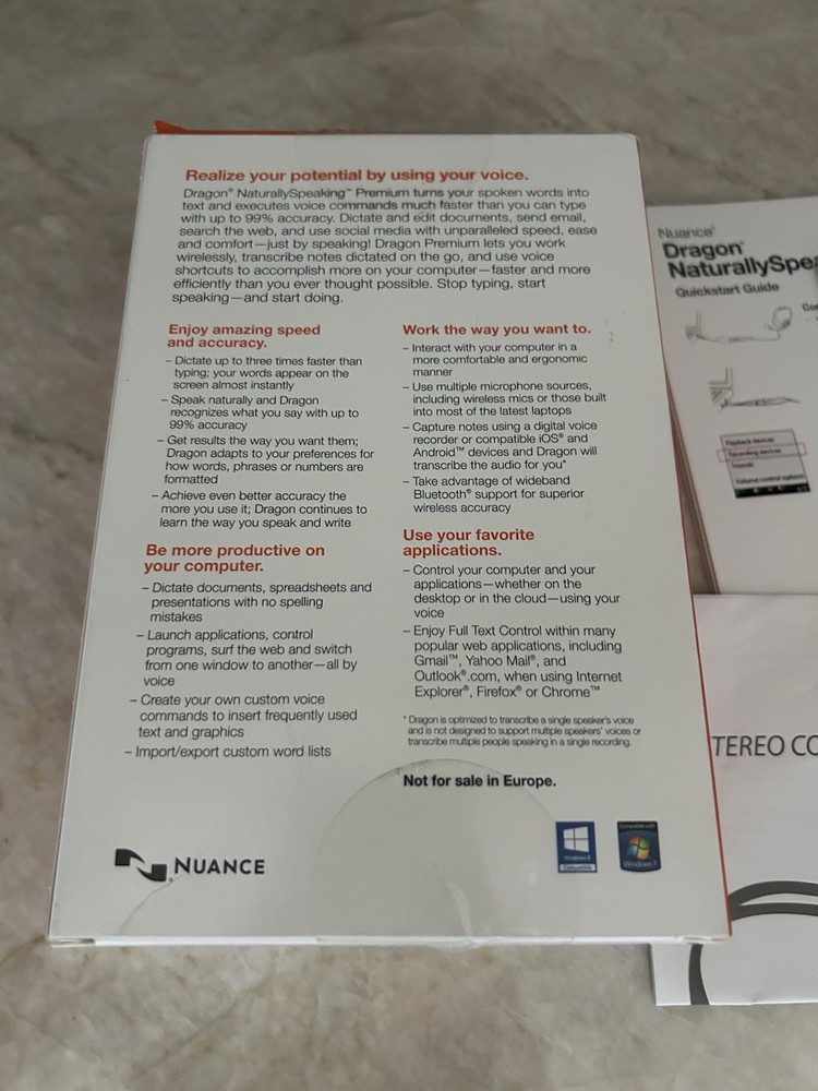 Dragon Naturally Speaking Premium - Version 13