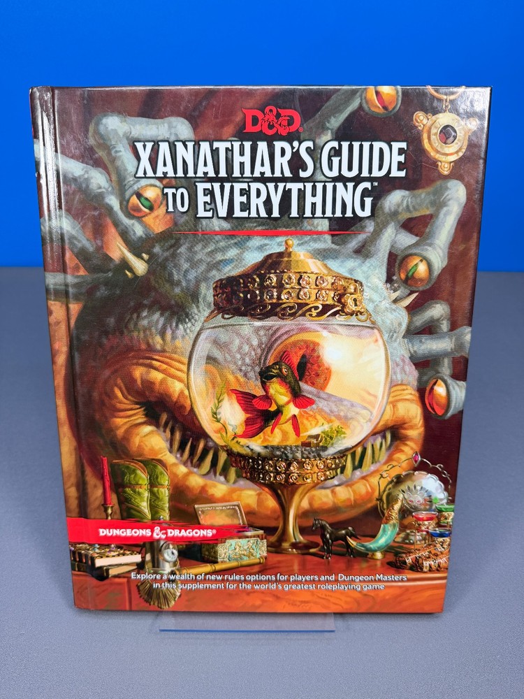 DUNGEONS & AND DRAGONS D&D XANATHAR'S GUIDE TO EVERYTHING 2017 HARDCOVER BOOK