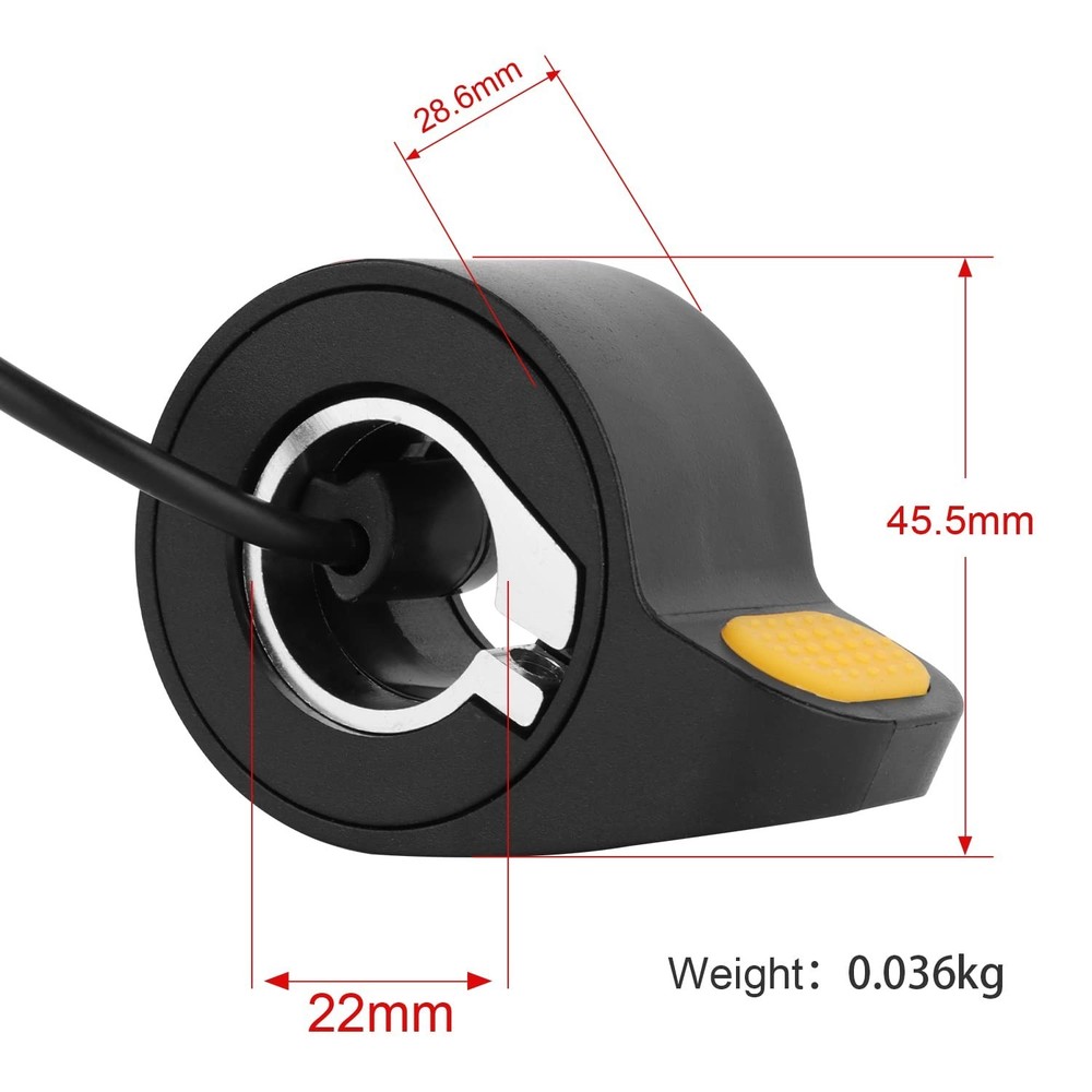 Scooter Thumb Throttle Throttle Accelerator Accessories Replacement Part Comp...