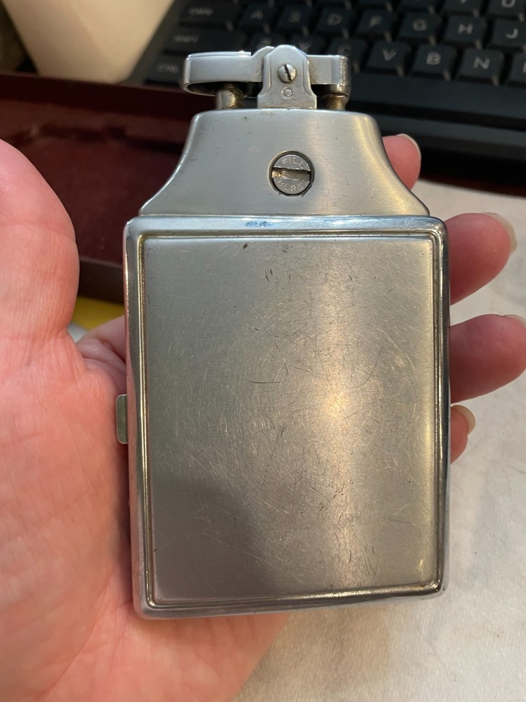 Ronson Vintage Cigarette Case Lighter In Box