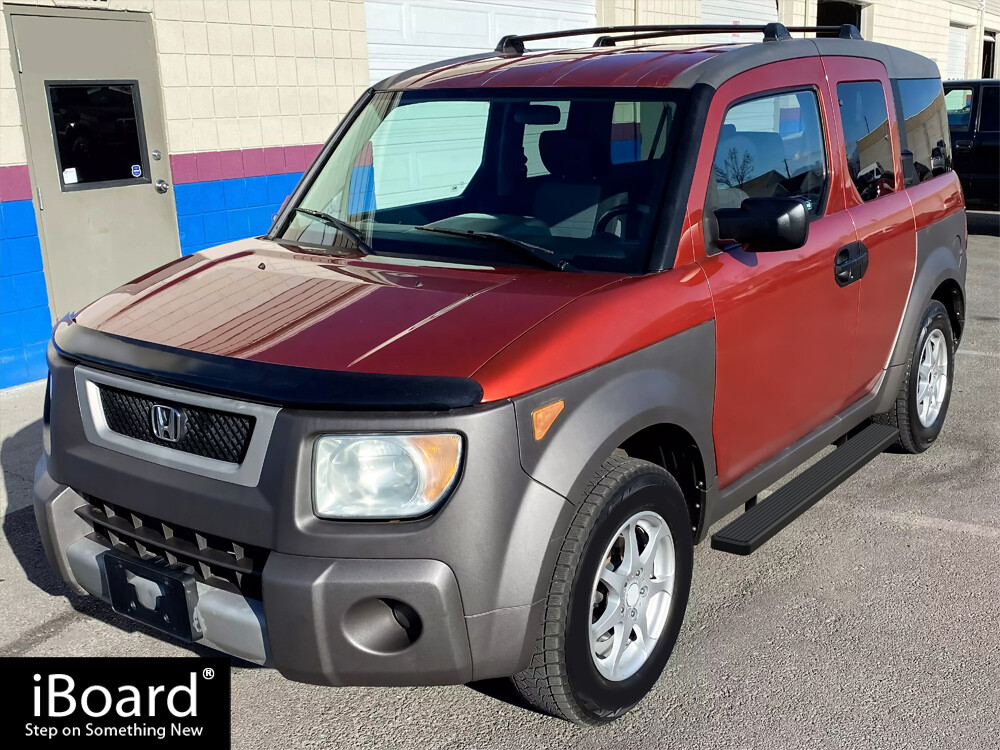 Premium 6" Black iBoard Side Steps Fit 03-11 Honda Element