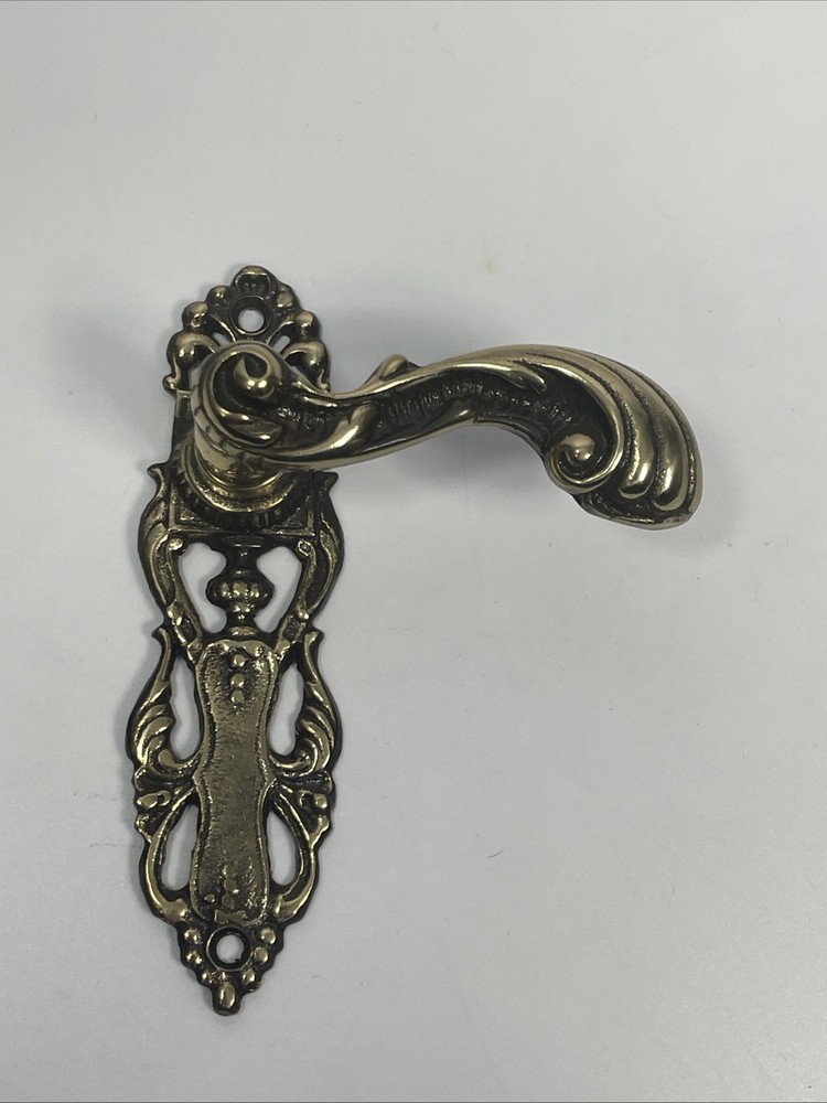 Vintage Brass Door Handle Pull 6 “ Pre Owned