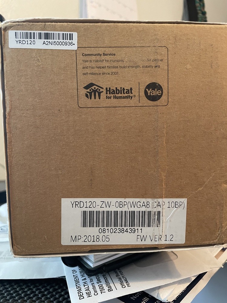 Yale T1L Lock with Z-Wave