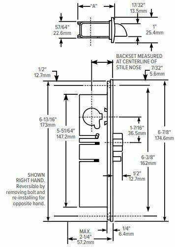 Adams Rite 4510-25-101-628 LATCHLOCK