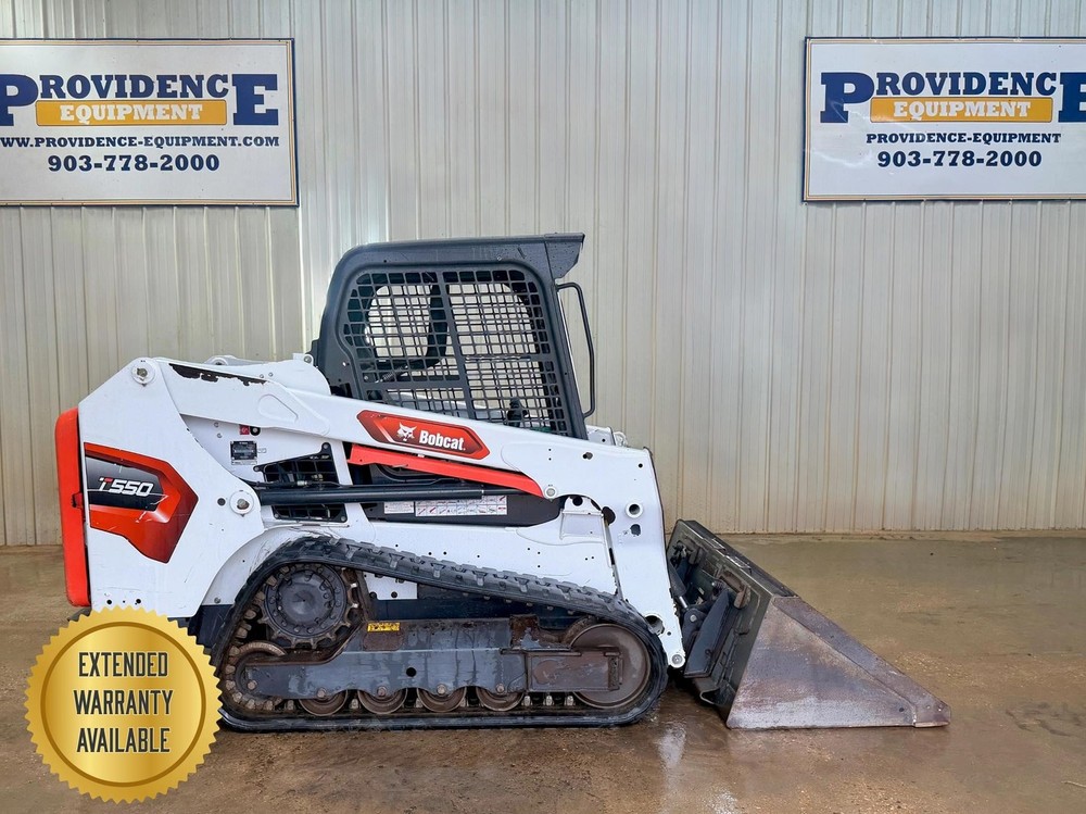 2022 BOBCAT T550 STANDARD FLOW OROPS TRACK SKID STEER LOADER