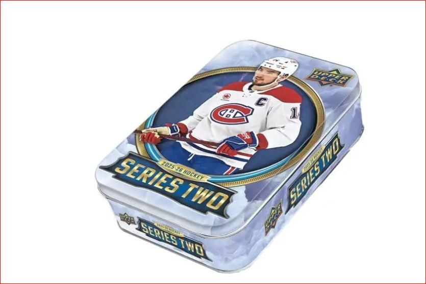 2025/26 UPPER DECK SERIES 2 HOCKEY TIN (BOX)