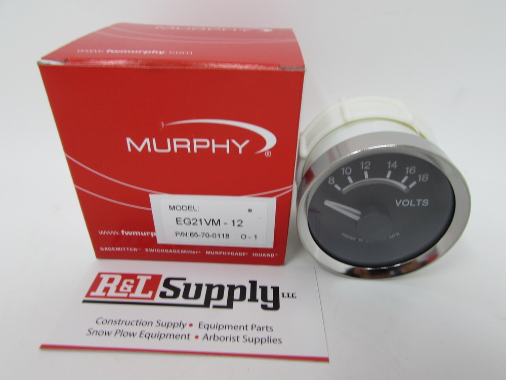 NEW MURPHY VOLT METER EG21VM-12 65700118