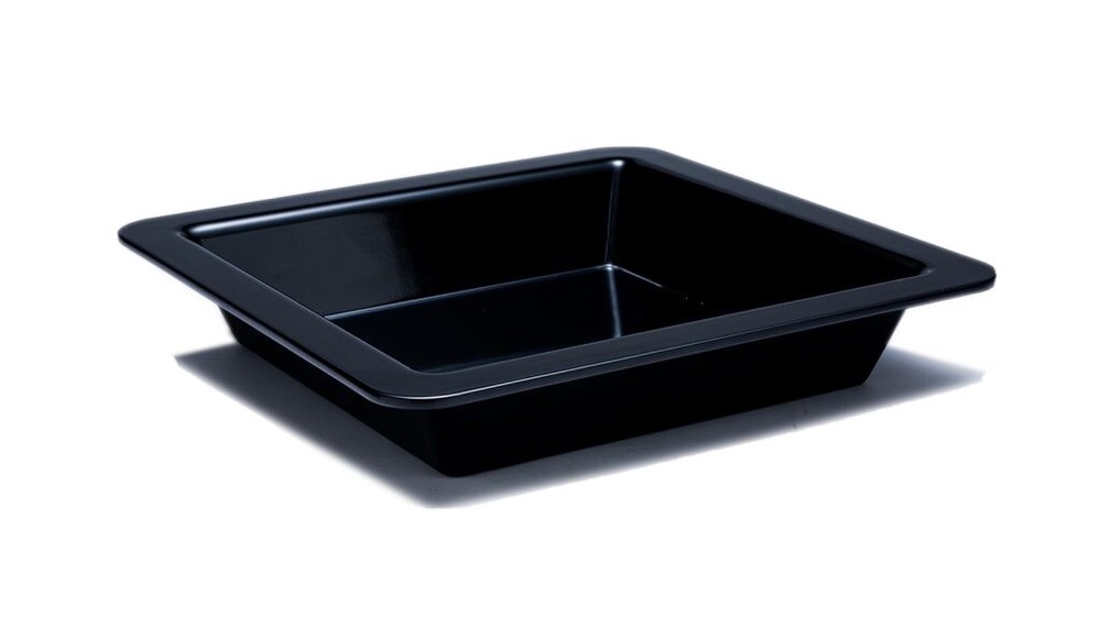 VIDACASA S305 BLACK MELAMINE SQUARE DEEP DISH