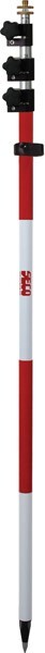 15.25 ft Twist-Lock Pole - Red and White