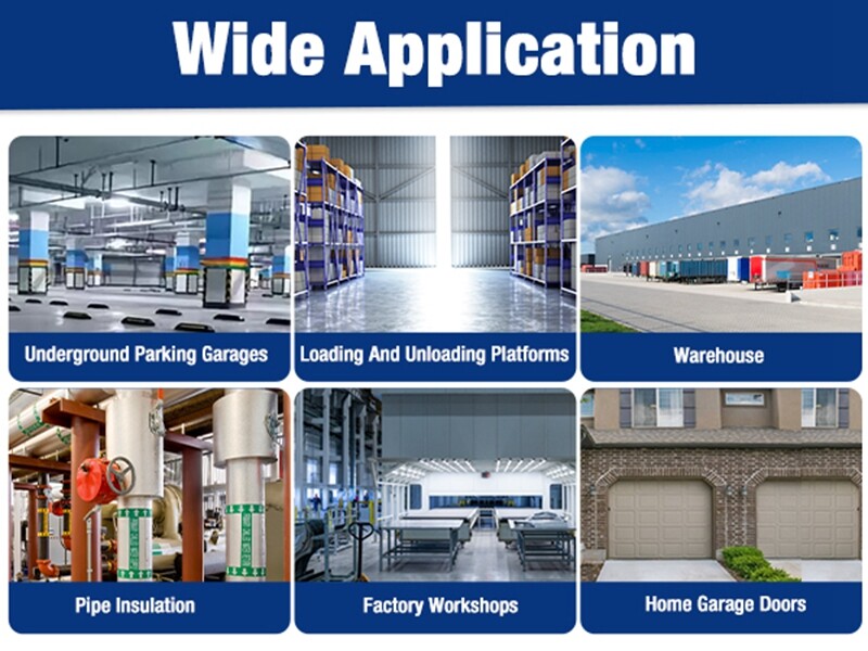 WORKPRO Garage Wall Protector 4 Pack Car Door Protector for Collision Protection