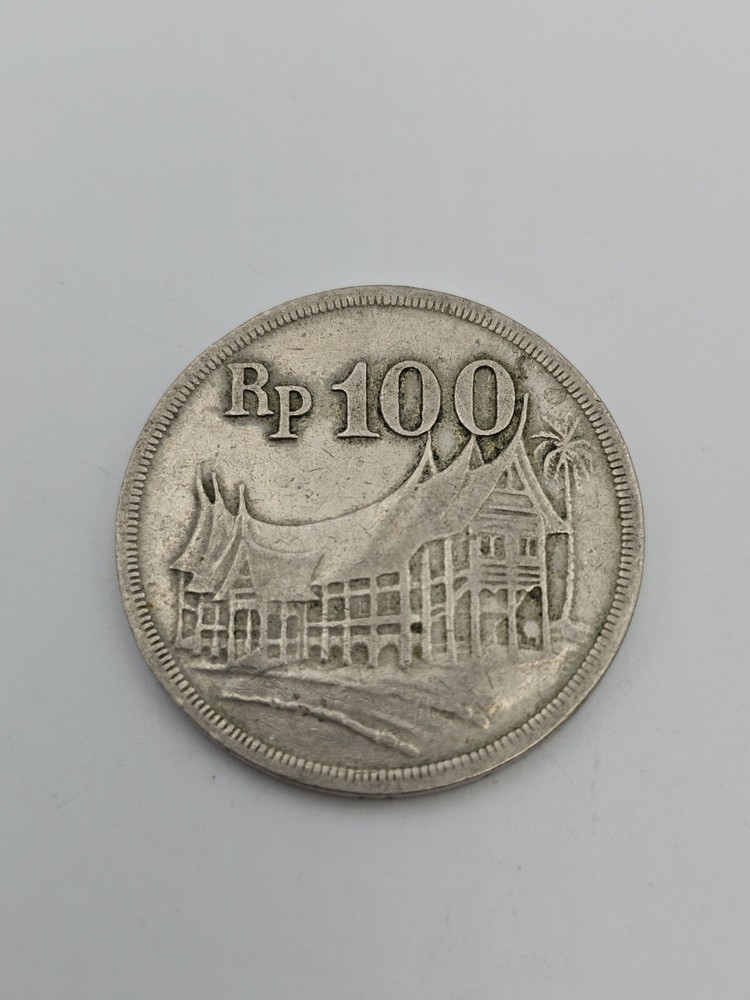 Coin, Indonesia 100 rupiah 1973