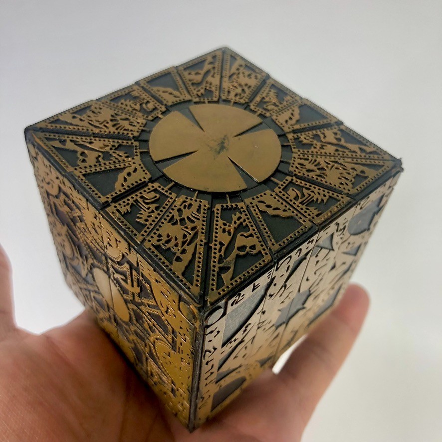 Hellraiser Transforming Puzzle Box to Lament Configuration Horror Prop Full Size