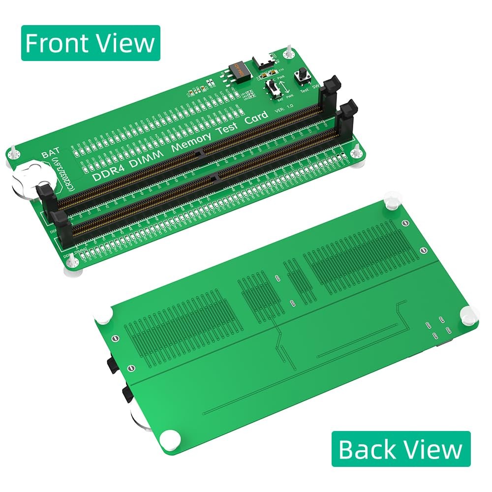 DDR4 Memory Tester, Desktop Computer Memory Test Card With LED Indicators