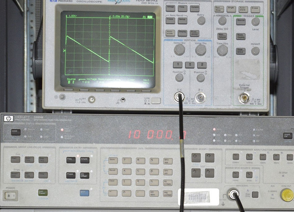 HP 3325B Synthesized Function Generator w/ Opt 001, Manual
