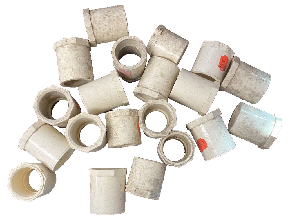 PVC 1” x 3/4” Reducer Bushing - 20 Pack