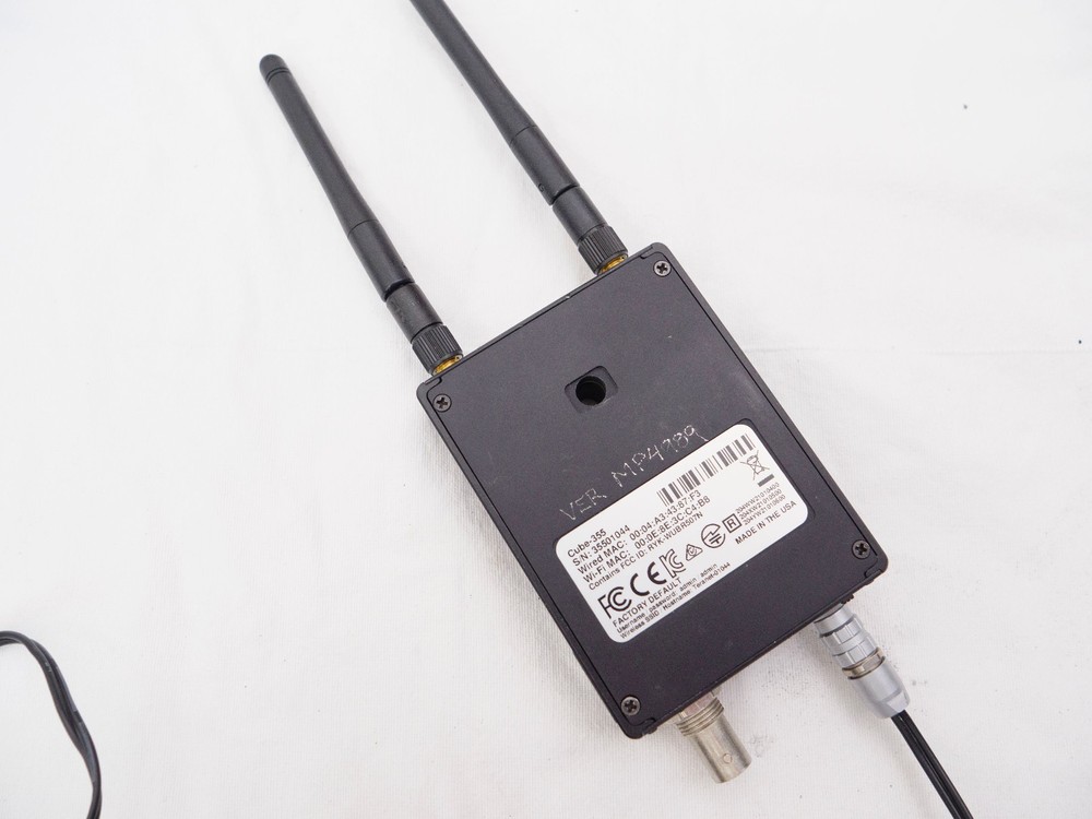 Teradek Cube 355 HD-SDI Video Decoder with power supply - USED