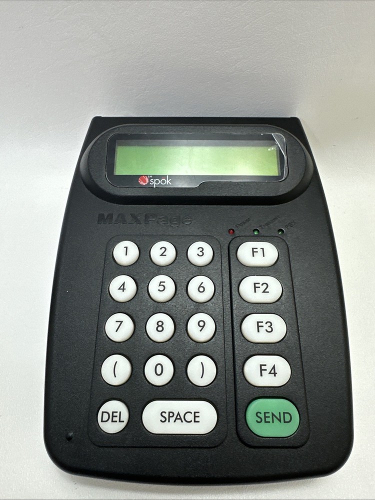 Spok MAXPage T5GPT5 Paging Terminal NO power supply Pulled from working system