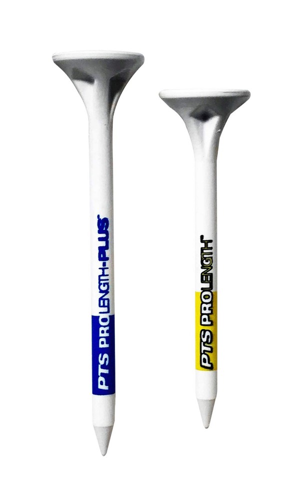 3-1/4" MaxxPro Oversized Plastic Golf Tee, 10 ct, White 3-1/4",